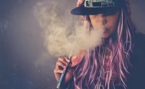 vaping man
